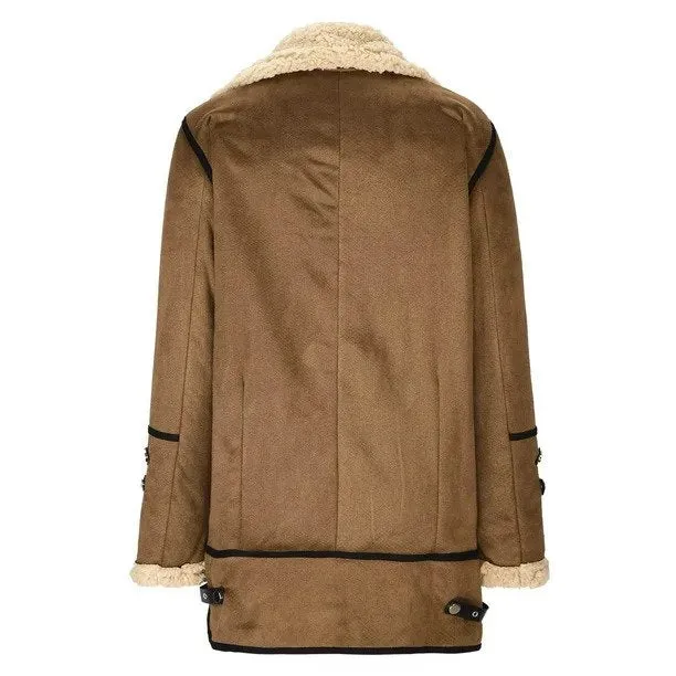 Heidi-Mode | Warme, Kuschelig Gefütterte Jacke Damenjacke