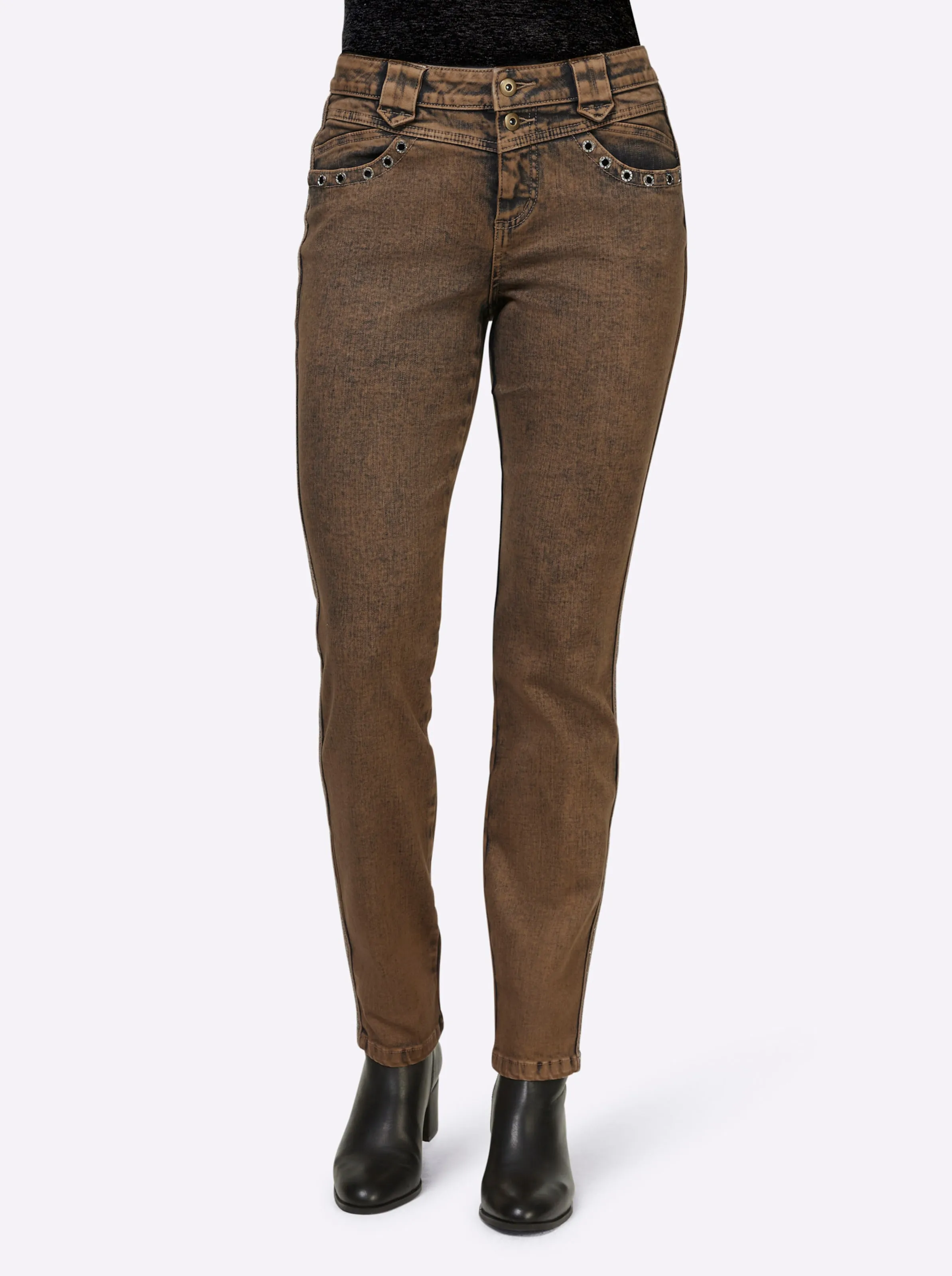 heine Jeans in schoko
